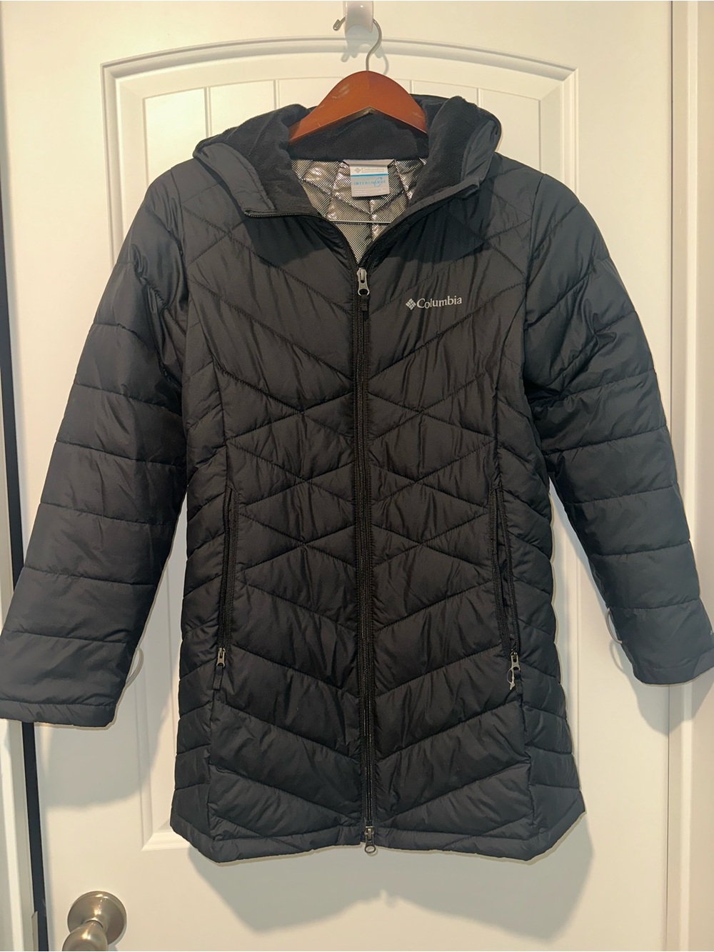 Girl’s Columbia Omni Heat Hooded Jacket